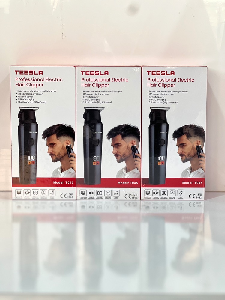 خط زن و ماشین اصلاح تسلا مدل T045