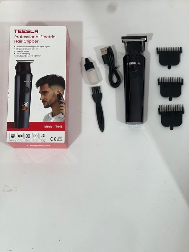 خط زن و ماشین اصلاح تسلا مدل T045